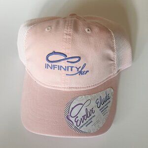 New Infinity Her Women’s Cap Hat Makeup Resistant Band Fashion Undervisor Pink